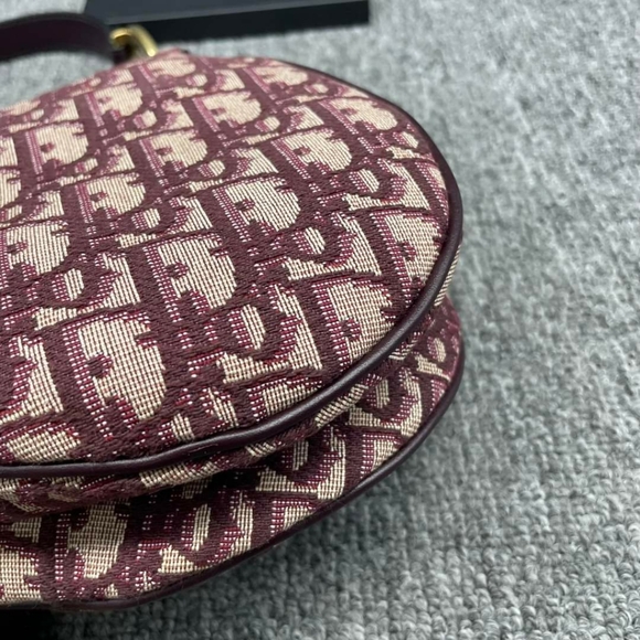 100% Authentic Dior Saddle Small Cloth Crossbody Bag - Picture 5 of 16